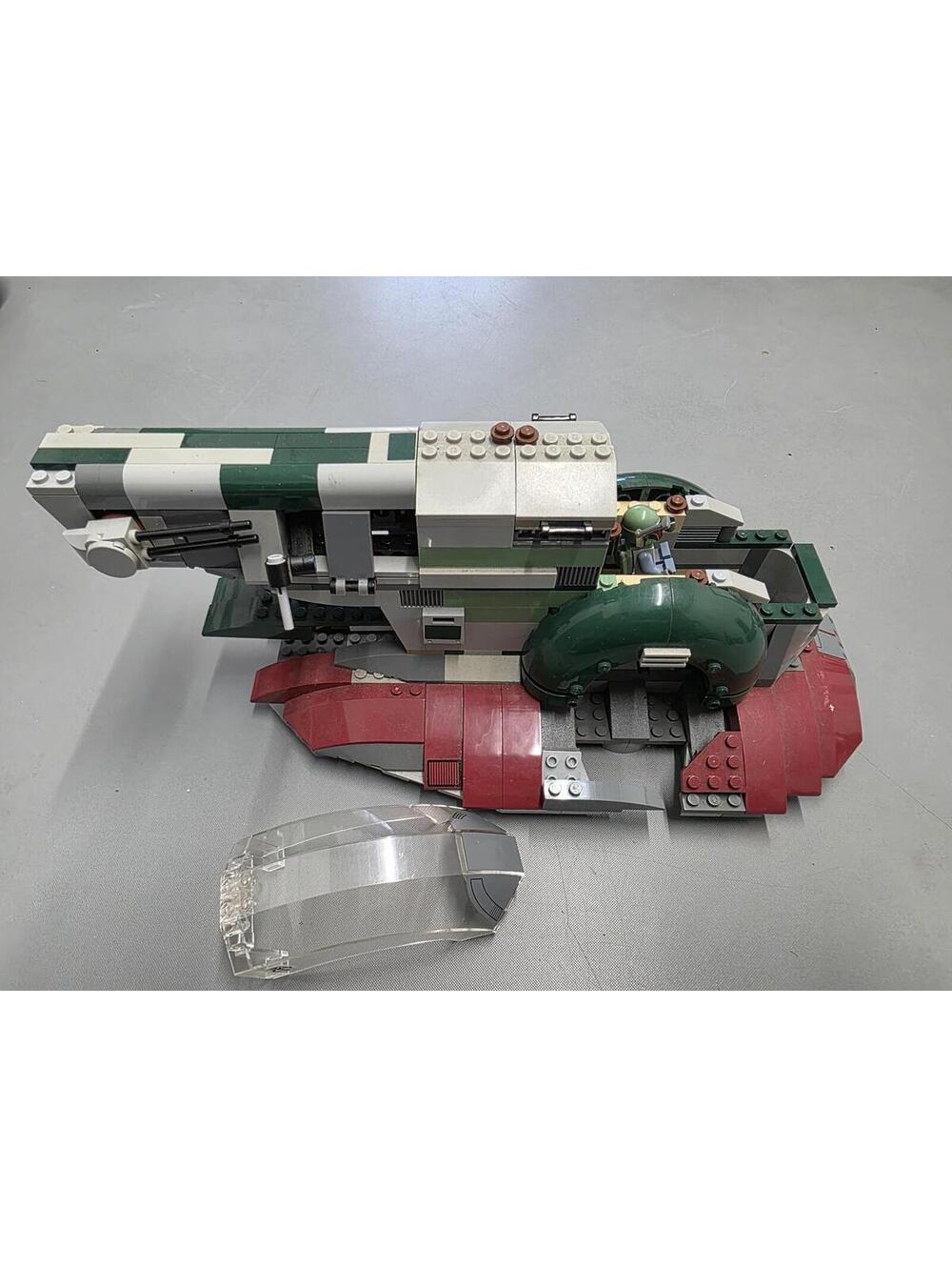 Lego Star Wars Slave 1 75312 INCOMPLETE No Box with Boba Fett